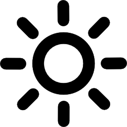 Day of sun icon