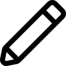Pencil outline icon