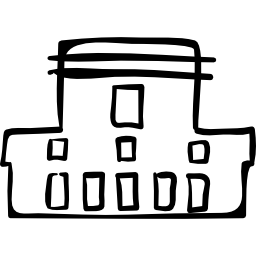 profilo dell'edificio icona