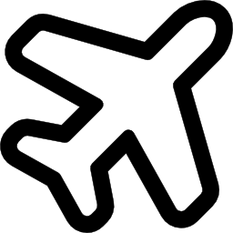 profilo dell'aeroplano icona