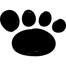 Footprint shape icon