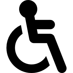 señal de accesibilidad icono
