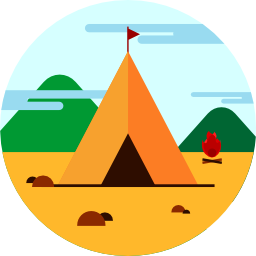 Tent icon