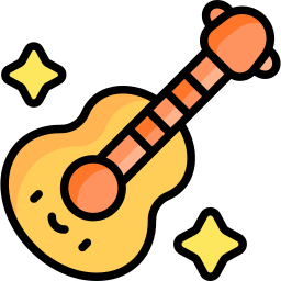 guitarra acustica icono