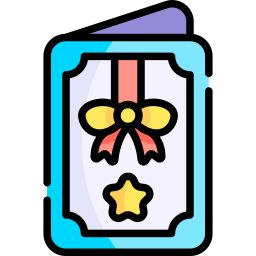 Birthday card icon