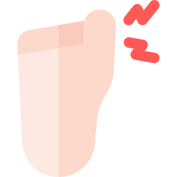 Палец на ноге иконка