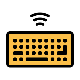 kabellose tastatur icon