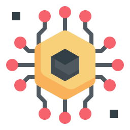 Blockchain ikon