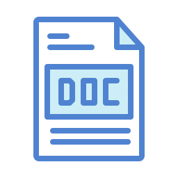 archivo doc icono