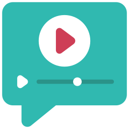 Video message icon