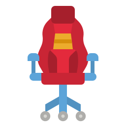 fotel gamingowy ikona