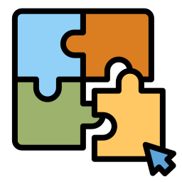 gioco di puzzle icona