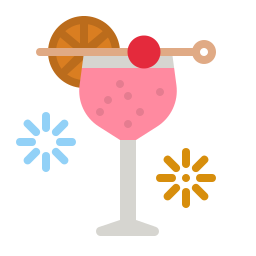 verre à cocktail Icône