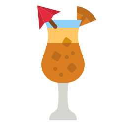 Cocktail glass icon