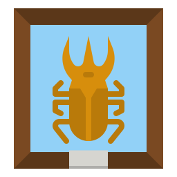Insect collecting icon