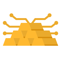 lingotes de oro icono