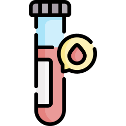 Blood sample icon