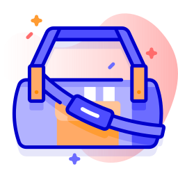 Duffle bag icon