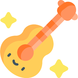 guitarra acustica icono