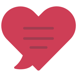 Love message icon