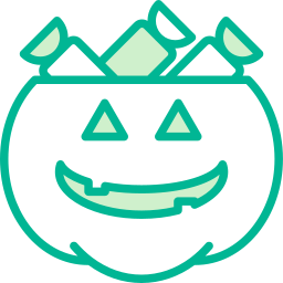 halloween snoep icoon