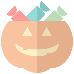 Halloween candy icon