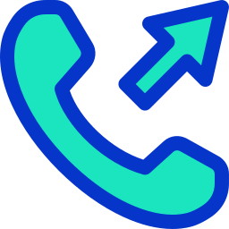 Outcoming call icon