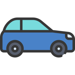 Hatchback car icon