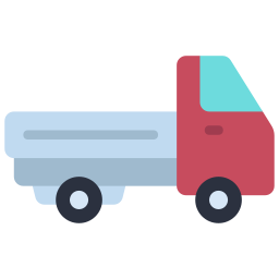 Pickup truck icon