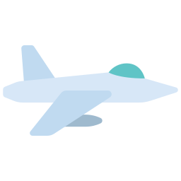 Fighter plane icon