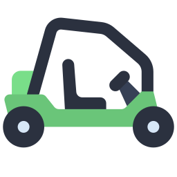 Buggy car icon