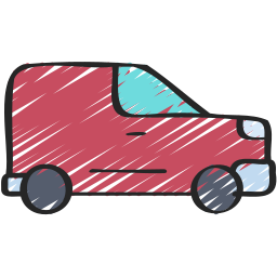 auto furgone icona
