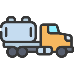 Gas truck icon
