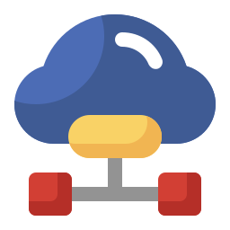 Cloud computing icon