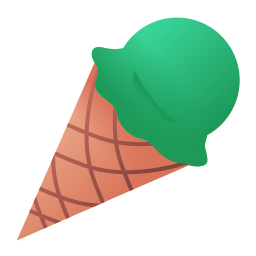 cucurucho de helado icono