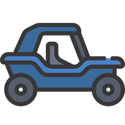 Buggy car icon