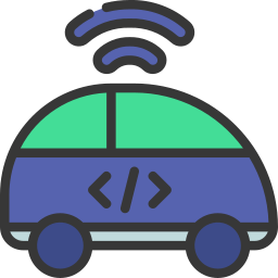coche autónomo icono