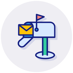 buzón de correo icono