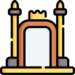 Magic mirror icon