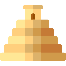 piramide azteca icona