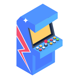 máquina de arcade icono