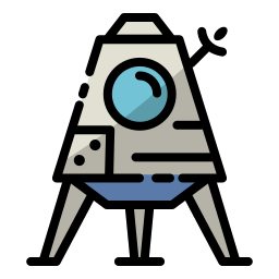 capsule spatiale Icône