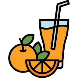 Orange juice icon