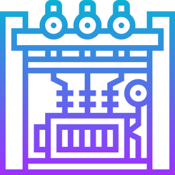 Power transformer icon