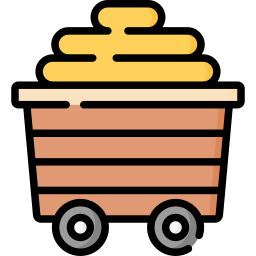 Mine cart icon