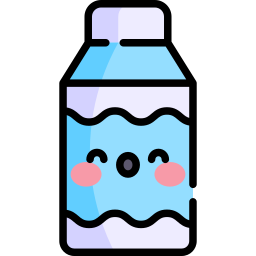 Milk bottle icon