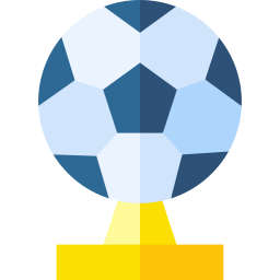 Football trophy icon