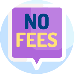 No fee icon