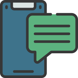 Mobile chat icon