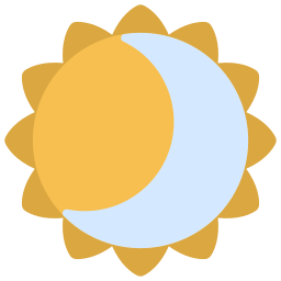 Crescent moon icon